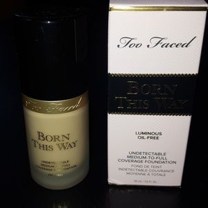 LIKE NEW ☆ Too Faced Born This Way Foundation